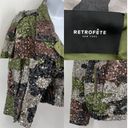 Revolve NEW Retrofete Idan Camo Sequin Matching Set Shorts Jacket Shacket Army  Photo 7