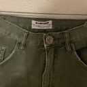 One Teaspoon Freebirds Olive Green Cropped ankle Jeans Photo 4