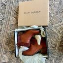 Anthropologie Kelsi Dagger   Leather Fur Lined Kayak Boots in Honey - 7.5 Photo 4