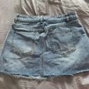 Denim Mini Skirt Size M Photo 2