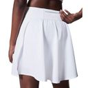 Spanx NWT  White Compression Tennis Golf Skort Skirt M 17” Photo 4