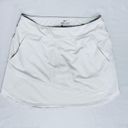 Nike Dri Fit Courtside White Tennis Skirt/Skort - M Photo 6