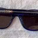 Alexander McQueen Blue Sunglasses- Like New Photo 4