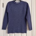 Vintage Blue 80's  Sweater size small Photo 7