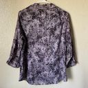 Coldwater Creek Purple Floral Blouse Photo 1