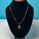 GF Jade pendant necklace marked 1/20 12K  SORRENTO Photo 0