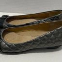 Buckle Black Softspots Quilted Leather Round Toe Slip On Shoes Captoe  Gray 6.5 Photo 0