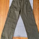 DL1961 New Women’s wide legs military green cargo pants, Size 30x33 Photo 1