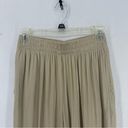 ZARA Flowy Wide Leg Pants Womens X-Small Tan Photo 1