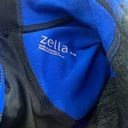 Zella  jacket blue and black athletic mesh panel Photo 4