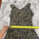 One Piece Vintage Romper  Floral Print Yellow Blue Y2K 90s Size 8 Photo 8