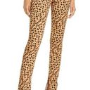 We Wore What  Stiletto High Waist Split Hem Leopard Skinny Jeans NWT Photo 0