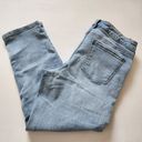 Wonderly  Light Wash Slim Boyfriend Denim Ankle Jeans Size 12 Photo 1