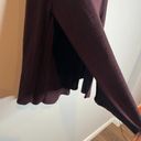 RD Style 🌺  burgundy oversized space dye split side sweater Photo 3