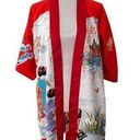 Joli Vintage Japan Kimono Robe Red Size undefined Photo 0