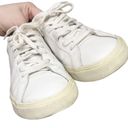 VEJA  Esplar Sneakers Casual White Leather Suede Lace Up Shoes Women's Size 9 Photo 9