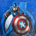 Marvel Captain America Avengers Blue Unisex T-shirt  Photo 4