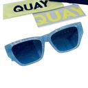 Quay  No Apologies SUNGLASSES Artic Tort Frame Blue Gradient Lens Limited Edition Photo 9