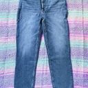 RE/DONE  Light Wash Raw Hem Denim Straight Leg Skinny Jeans Size 29 Photo 0