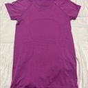 Lululemon  Swiftly Tech Short Sleeve- size 6. Vivid Plum. Photo 0