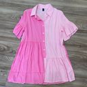 SheIn Pink Button Down Dress Photo 0