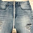 American Eagle  Outfitters- Sky High Jegging- Light Wash Distressed- Size 4 Photo 4