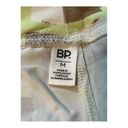 BP  NORDSTROM HIGH WAIST BIKER SHORTS GREEN IVORY TIC TAC CHECK SIZE MEDIUM Photo 5