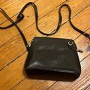 Vera Pelle  | Black Small Crossbody Bag Purse One Size Made In Italy Photo 0