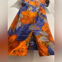 Jacqueline Ferrar VTG 80s 90s  Colorful Tropical Hawaiian Floral Wrap Dress - 14P Photo 8