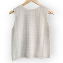 American Vintage Vintage 90s Coldwater Creek Cream Knit Linen Blend Tank Top S Photo 4