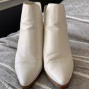 White Cowgirl Booties Size 9 Photo 0