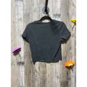 Nirvana Black Graphic Crop Band Tee Juniors Photo 2