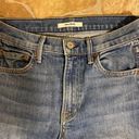 GRLFRND  Joan Crop Flare Jean with Raw Hem, Light/Medium wash; Size 25 Photo 4