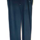 St. John  Sport Black Wide Leg Wool Ankle Pants M Photo 1