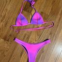 Hoaka Swimwear Hoaka Hot Pink Gradient Set Photo 2