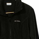 Columbia  Womens Medium Black Full Zip Up Fleece Jacket Photo 1