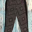 NYDJ ‎ Not Your Daughter's Jeans Black White Easyfit Track Style Pants M NWT Photo 2