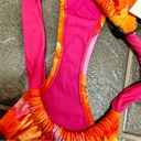 Rat & Boa  Bahia Bikini Bottoms Side Tie Pink Orange Extra Small XS $155 Photo 7