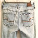 American Eagle  Outfitters high rise two tone jegging light wash denim jeans 2 Photo 3