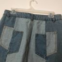 Chelsea and Violet NEW NWT CHELSEA VIOLET Patchwork Denim Jean Mini Light Wash Cotton Etc Skirt 27 Photo 6