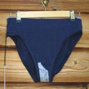 Robin Piccone NWT  Blue Bandana High Waist Bikini Bottoms M Photo 6