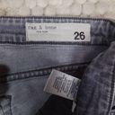 Rag and Bone  Dre Low-Rise Boyfriend Silver Stone Sz 26 Photo 6