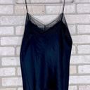 Vince  Lace Edge Silk Camisole in Navy Size M Photo 8