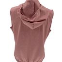 New York & Co. Sleeveless Full Zip Hooded Vest Photo 2