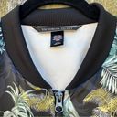 Victoria's Secret Victoria’s Secret Satin Tropical Bomber Jacket Sz L Photo 5