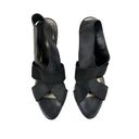DKNY  - Kiana Elastic Strap Sandals in Black Photo 5