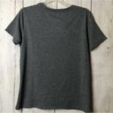 Nine West  Womens Short Sleeve Crewneck Teacher Inspiration Gray Graphic Tee Sz M Photo 1