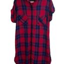 Rails  Haley Dress in Ruby and Navy Check Photo 1