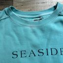 Seaside Crewneck Blue Size L Photo 2