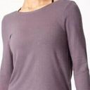 Sweaty Betty  Tranquil Yoga Open Back Long Sleeve Top in Dusty Purple XS Photo 1